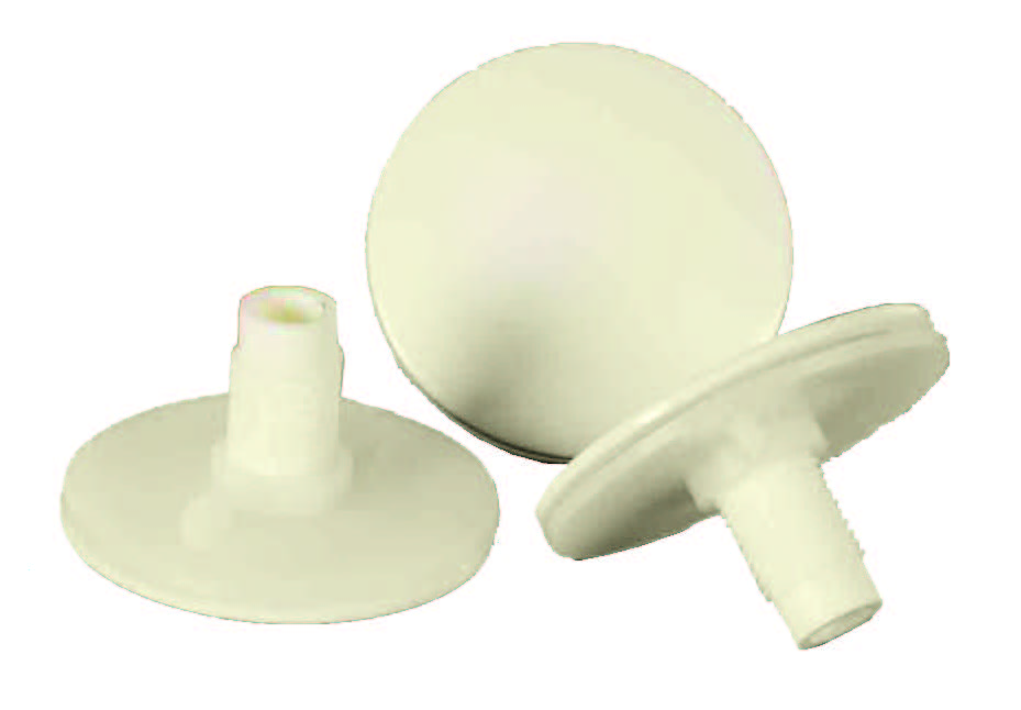 White Plastic Tap Hole Stopper