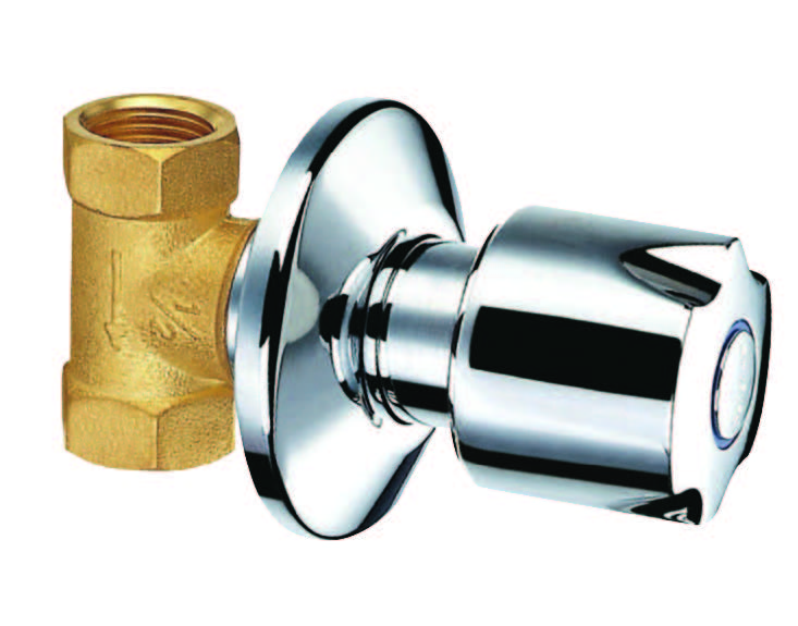 Chrome Concealed Shower Valve