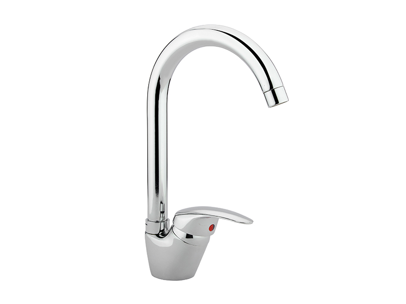 Chrome 1 Hole Sink Mixer Tap