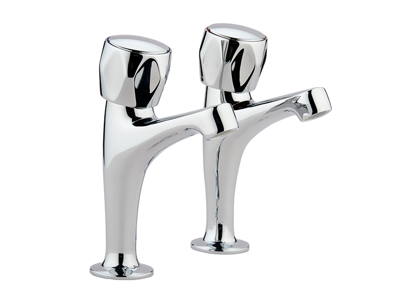 Chrome High Neck Sink Taps