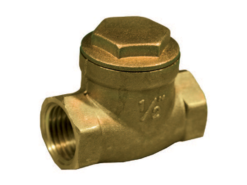 Brass Checkvalve Swing Flapper