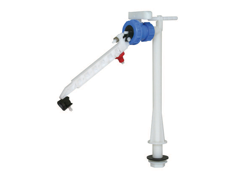 Bottom Entry Plastic Ballvalve With Adjustable Arm Length