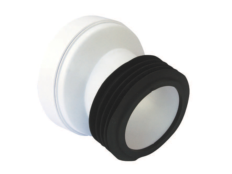 White PVC 14 Pan Connector