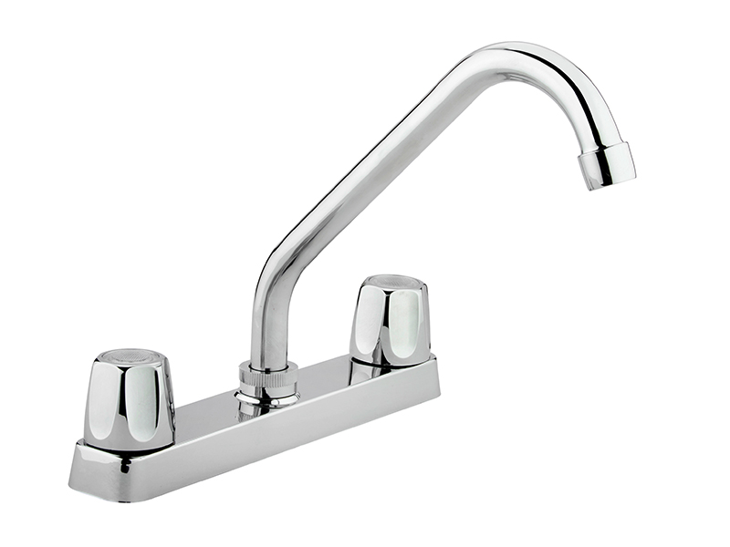 8" Chrome Kitchen Faucet